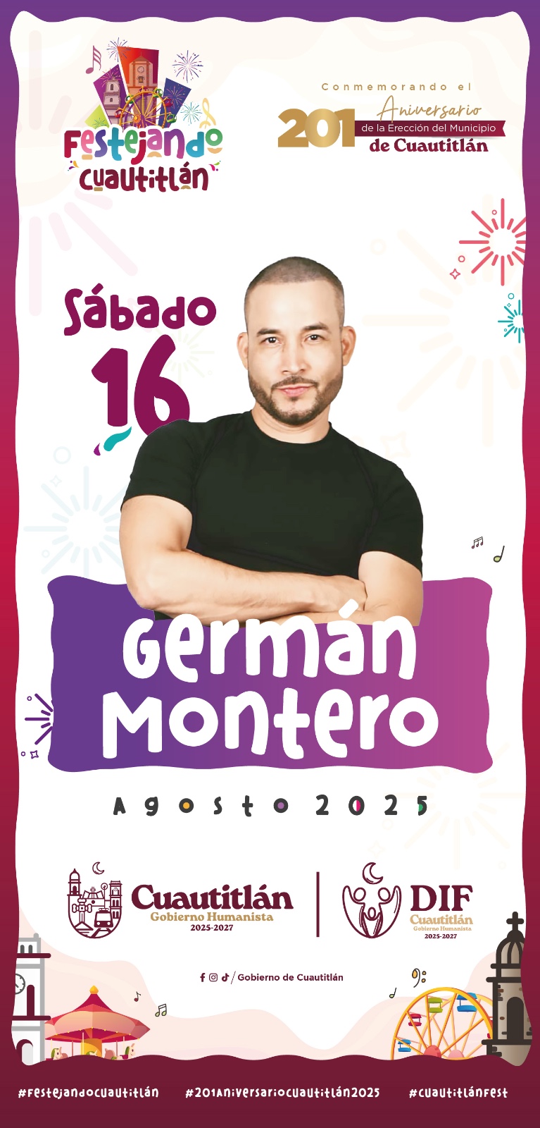 Programa artístico 16 de agosto