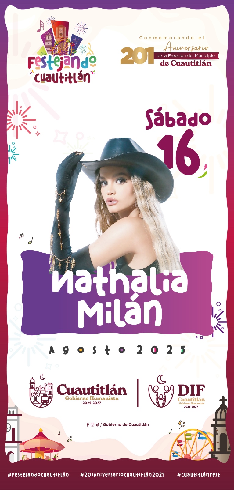 Programa artístico 16 de agosto