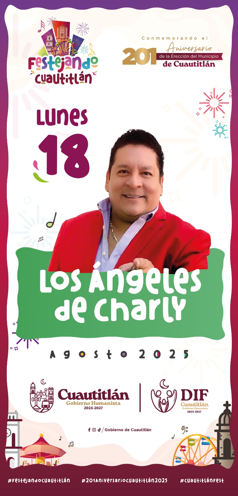 Programa artístico 18 de agosto