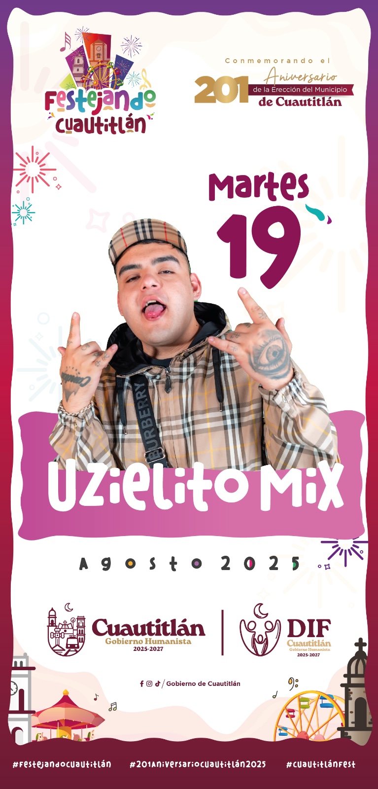 Programa artístico 19 de agosto