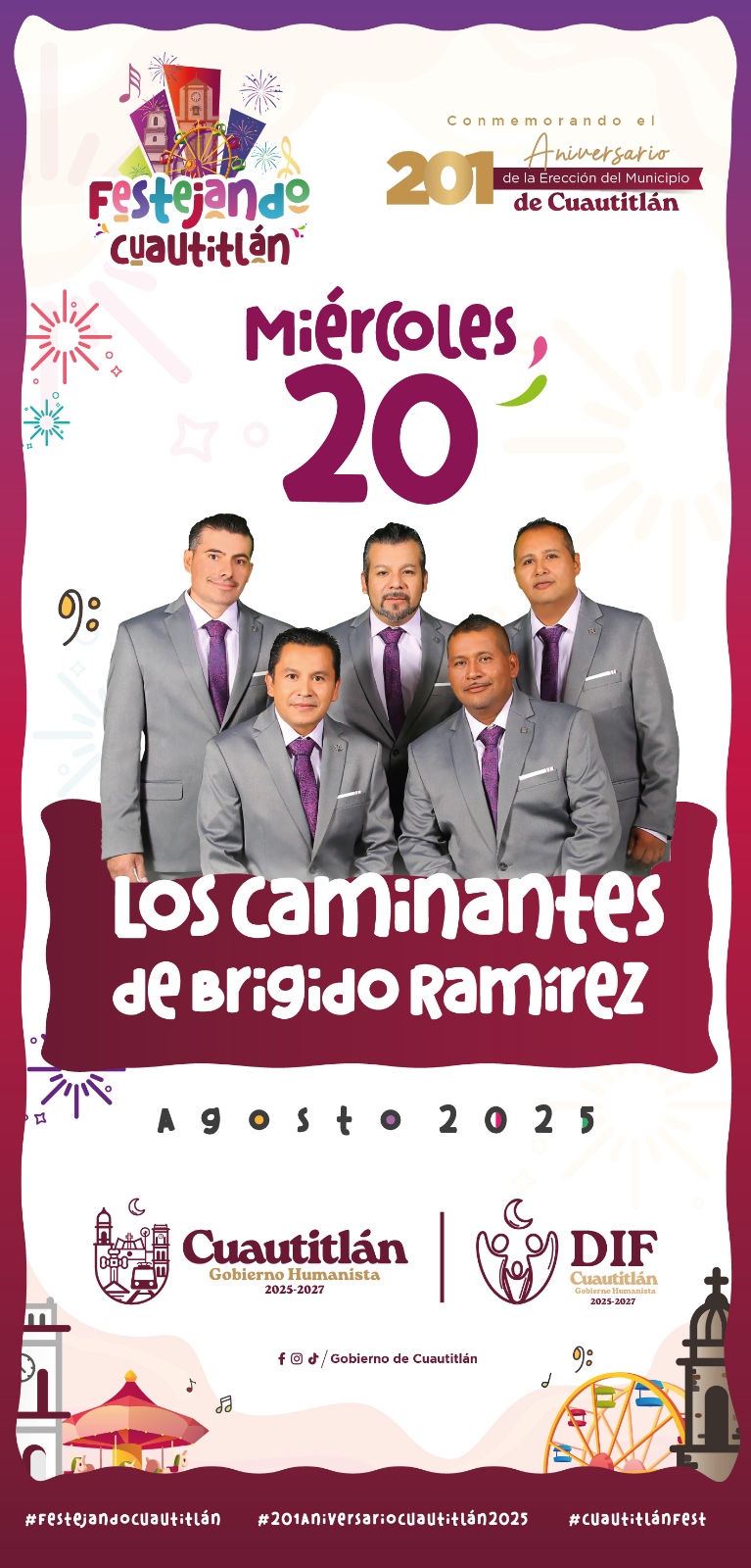 Programa artístico 20 de agosto