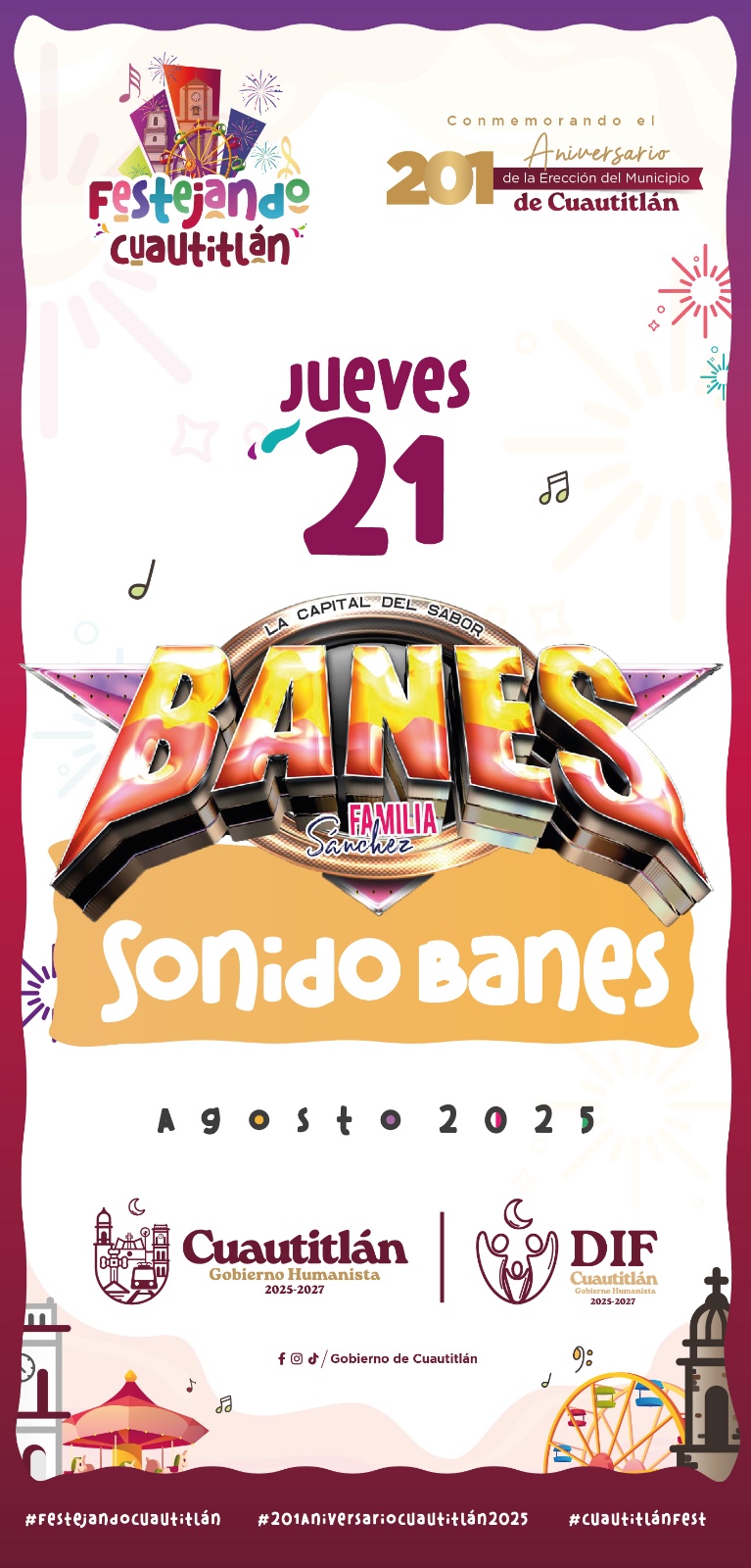 Programa artístico 21 de agosto