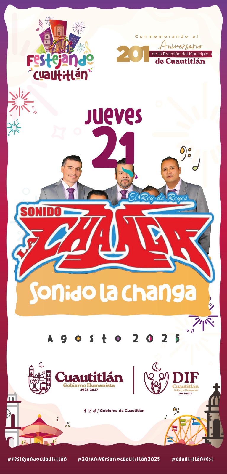 Programa artístico 21 de agosto