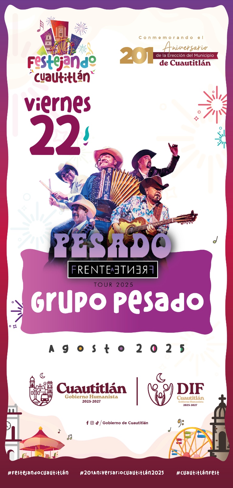 Programa artístico 22 de agosto