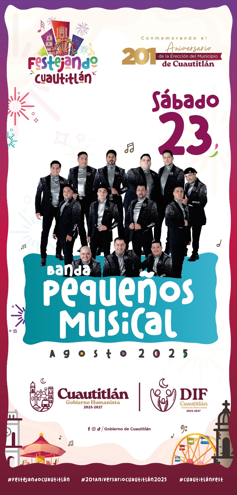 Programa artístico 23 de agosto